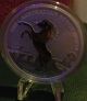 2013 Australian Stock Horse 1 Oz 999 Silver Coin With Silver photo 2