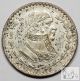 1959 Circulated Mexico Un 1 Peso 10% Silver.  0514 Asw 6 Mexico photo 1