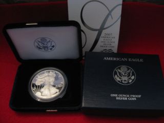 2007 Silver American Eagle 1 Oz Proof 