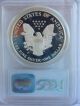 1996 - P $1 American Silver Eagle Pcgs Pr69 Dcam Proof 1 Oz Silver photo 1