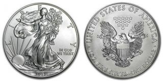 2013 American Eagle Silver Coin.  999 1 Oz.  Silver Coin photo