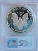 1991 - S $1 American Silver Eagle Pcgs Pr69 Dcam Proof 1 Oz Silver photo 1