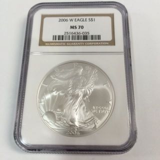 2006 Silver Proof Ngc Ms 70 photo