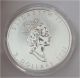 2001 Canada Silver Maple Leaf Dollars Coloured Autumn 9999 Pure Silver photo 2