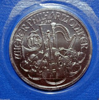 2012 Austrian Philharmonic 1 Oz.  999 Fine Silver Coin Specially photo