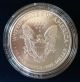 1998 American Eagle One Ounce U.  S.  Silver Dollar,  W/box & Silver photo 4