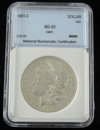 1881 S Morgan Silver Dollar Uncirculated Coin Great Investment photo