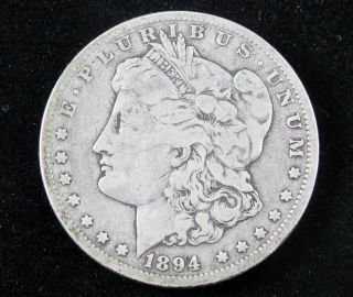 1894 O Morgan Silver Dollar Circulated Coin Great Investment photo