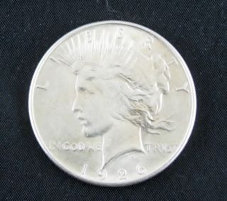 1926 S Peace Silver Dollar Uncirculated Coin Great Investment photo