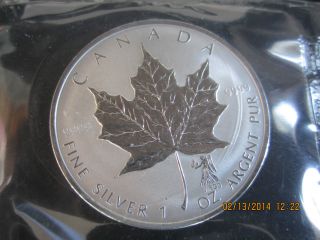 Silver Maple Leaf $5 Pure.  9999 1 (ounce) Roman Zodiac 