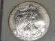 2000 American Eagle Millennium Single Coin Ngc Ms69 Rear Silver photo 2