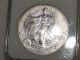 2000 American Eagle Millennium Single Coin Ngc Ms69 Rear Silver photo 5