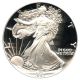 1987 - S Silver Eagle $1 Pcgs Proof 69 Dcam American Eagle Silver Dollar Ase Silver photo 2