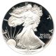 1986 - S Silver Eagle $1 Pcgs Proof 69 Dcam American Eagle Silver Dollar Ase Silver photo 2