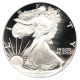 1986 - S Silver Eagle $1 Pcgs Proof 69 Dcam American Eagle Silver Dollar Ase Silver photo 2
