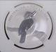 2010p Ngc Graded Ms 70 Australia Kookaburra S$1 : Silver photo 1