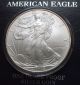 2008 W Silver American Dollar Proof Coin - 1oz U.  S.  With And Box W/eagle Silver photo 9