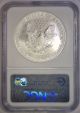 2007 W Silver American Eagle West Point Ngc Ms 69 Blue Label Early Releases Silver photo 3