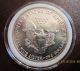 1987 American Silver Eagle Dollar Coin $1 1 Troy Ounce.  999 Fine Unc 665 Silver photo 1