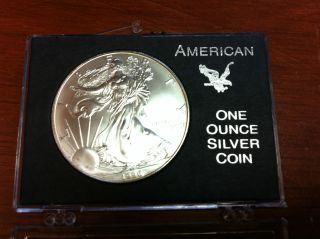 1996 American Silver Eagle Bu photo