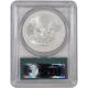 2014 American Silver Eagle - Pcgs Ms69 - First Strike - Doily Label Silver photo 1