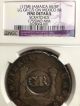1758 Jamaica 6s/8p Lg Gr C/s On Mexico 8r Ngc Fine Details Scratches 1755mo Mm Silver photo 1