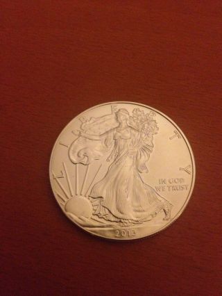 2013 1 Oz Silver American Eagle Coin photo