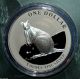 2012 1oz Kangaroo 0.  999 Pure Frosted Australian Silver Coin (in Display Card) Australia photo 1