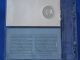 1971 Un Elimination Of Racial Discrimination Medal Fdc B2305 Silver photo 1