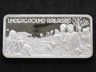 Underground Railroad Silver Art Bar Hamilton C3464 photo