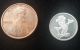 1 Everyone ' S Favorite Mouse Mickey Walt Disney Silver Coin.  999 1/20 Oz W/bag. . Silver photo 2