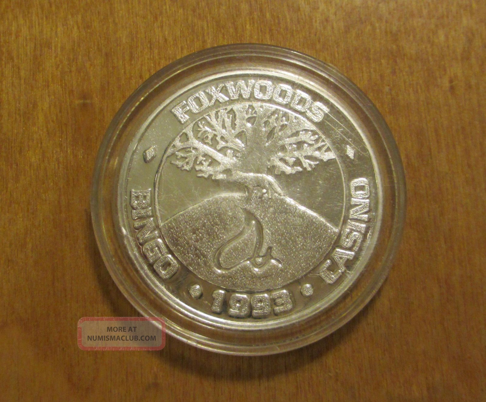 hollywood casino .999 silver collector coin tunicamsworth