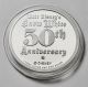 Disney Snow White Prince 50th Anniversary 1 Oz.  999 Fine Silver Coin Case Silver photo 2