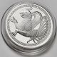 Persian Simurgh Good Luck Symbol Good Fortune Sterling Silver Coin Franklin Silver photo 1