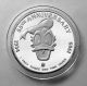 Disney Donald Duck For All Seasons 1 Troy Oz.  999 Fine Silver Coin Rarities Silver photo 1