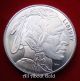 Solid Silver Round 2 Troy Oz Buffalo Indian Head.  999 Fine 2014 Liberty Bu Silver photo 3
