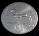 Silver Art Round 1 Oz.  999+ Fine Silver Hoffman And Hoffman Prancing Unicorn Silver photo 2