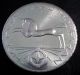 Silver Art Round 1 Oz.  999+ Fine Silver Hoffman And Hoffman Prancing Unicorn Silver photo 4