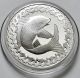 Fish Good Luck Symbol Good Fortune Sterling Silver Coin Franklin Happiness Silver photo 1