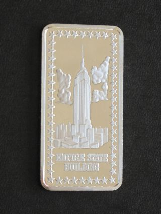 Empire State Building Silver Art Bar Serial 6302 Hamilton C8109 photo