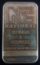 Silver Art Bar 1 Oz.  999+ Fine Silver National Commercial Refiners 1986 Rare Silver photo 1
