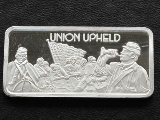 Union Upheld Silver Art Bar Hamilton A7466 photo