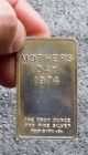 Mother ' S Day 1974 Mem Silver Bullion 1 Ounce Silver photo 1
