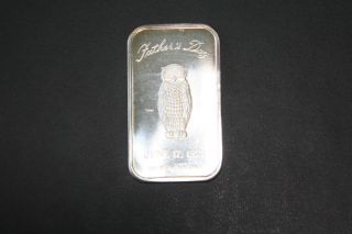 Fathers Day.  999 Silver Bar photo