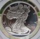 1/4 Troy Oz Solid Silver Walking Liberty Round.  999 Fine Golden State Silver photo 2