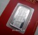 Solid Silver Bar 10 Grams Pamp Suisse Year Of Snake China.  999 Assay Card Bu Silver photo 1