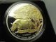 Walt Disney ' S Animal Kingdom Inauguration 98 - 1 Oz.  999 Silver Coin Two Tone Silver photo 1