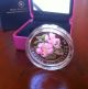 2011 Canada Love Wild Rose&crystals 1oz.  Fine Silver Coin Wedding/valentine Gift Silver photo 3