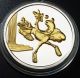 Disney Fantasia Ostrich Dance Mickey 1 Troy Oz.  999 Fine Silver Coin Rarities Silver photo 1
