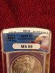 2005 Silver Eagle  First Strike  Anacs Silver photo 2